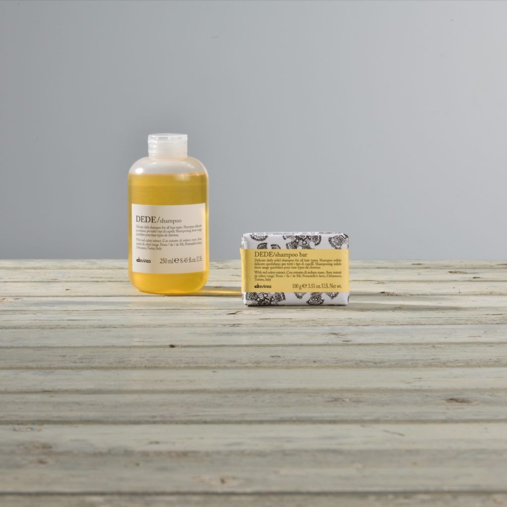 Davines DEDE Shampoo Bar: Delicate Daily Solid Shampoo for All Hair Types 100g